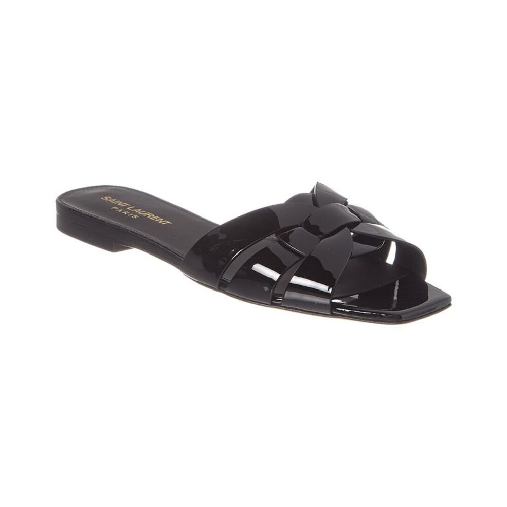 Saint Laurent Tribute Patent Sandal